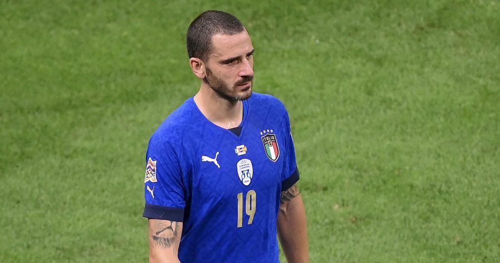 Leonardo Bonucci Italia-Spagna 1-2 Nations League