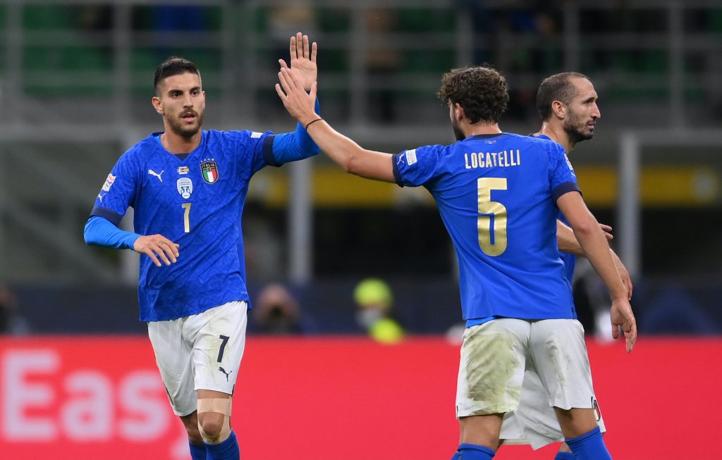 Pellegrini Locatelli Italia-Spagna 1-2 Nations League