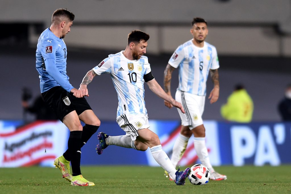 Argentina Uruguay Messi
