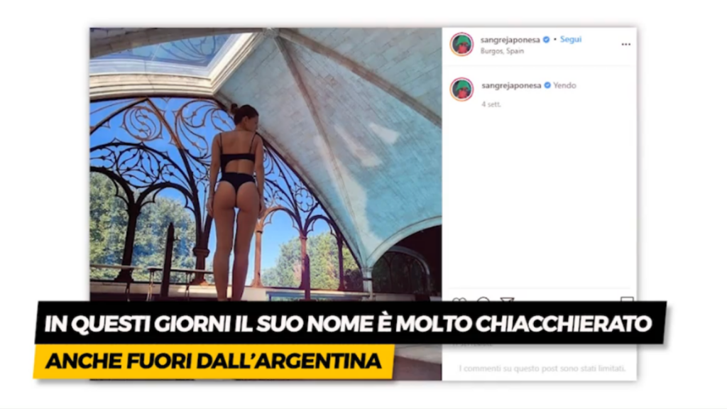 Mauro Icardi nuova fiamma