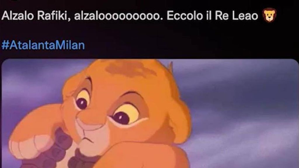 Atalanta Milan meme social