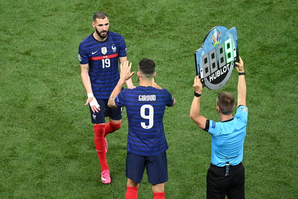 Olivier Giroud Karim Benzema