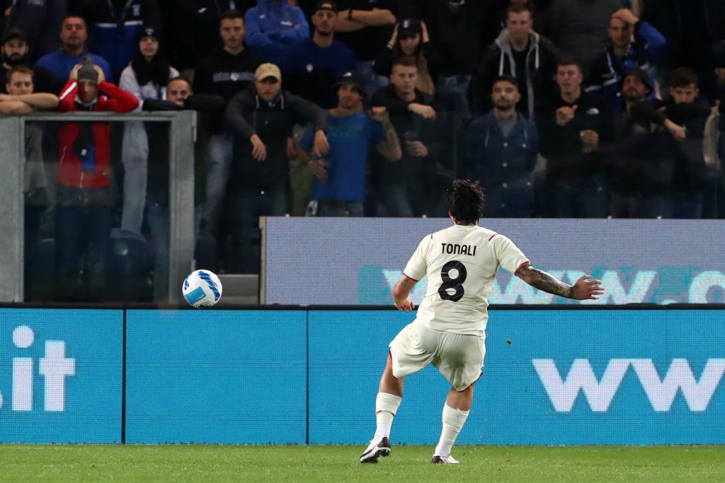 Tonali AC Milan Atalanta-Milan Serie A 2021-2022