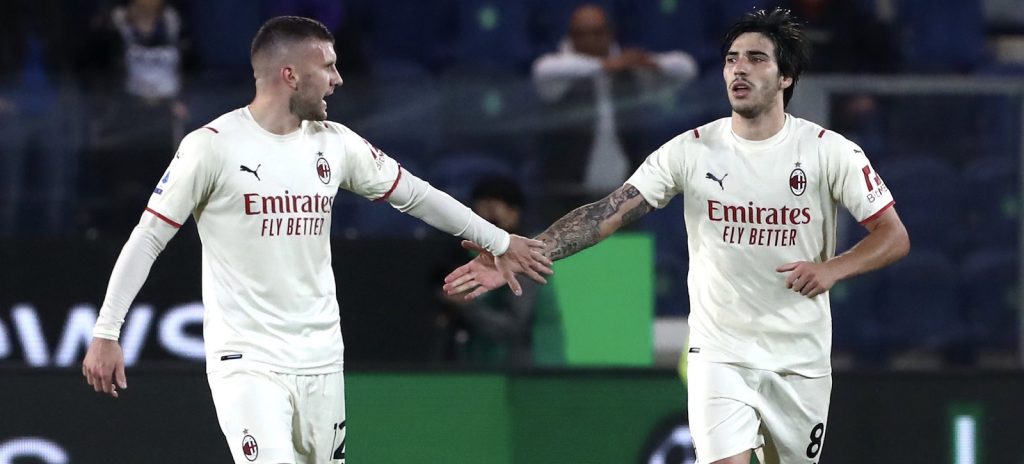 Rebic Tonali AC Milan Atalanta-Milan Serie A 2021-2022