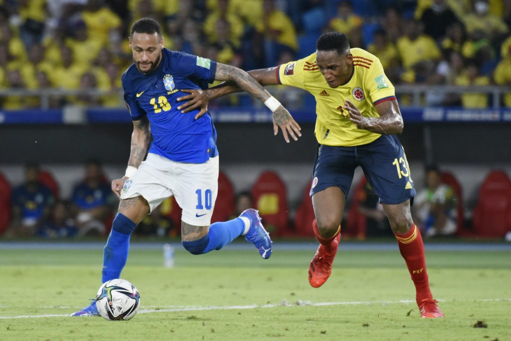 Neymar Brasile Colombia