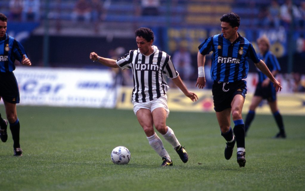 Roberto Baggio Inter Juventus 1991-1992