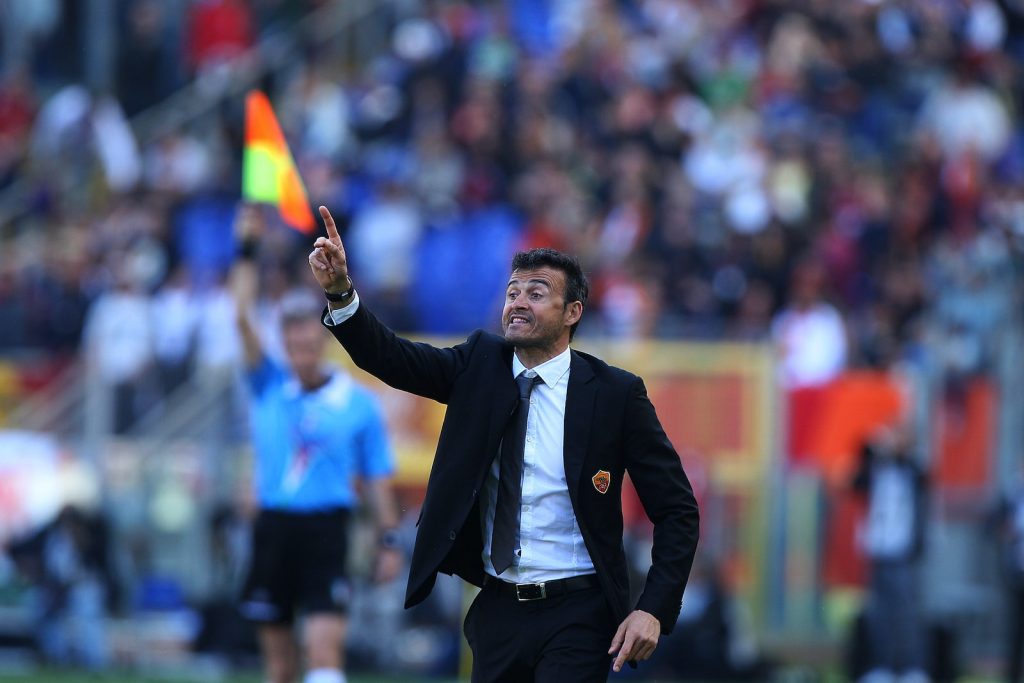Luis Enrique AS Roma Serie A 2011-2012