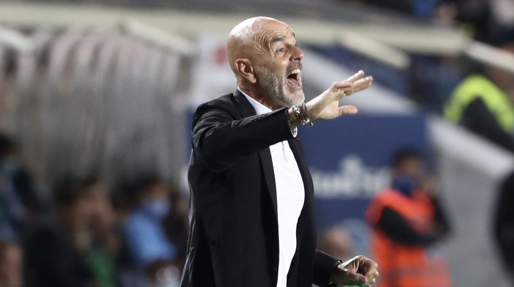 Stefano Pioli AC Milan Atalanta-Milan Serie A 2021-2022