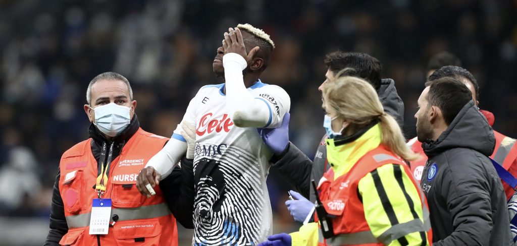 Victor Osimhen SSC Napoli Inter-Napoli Serie A 2021-2022