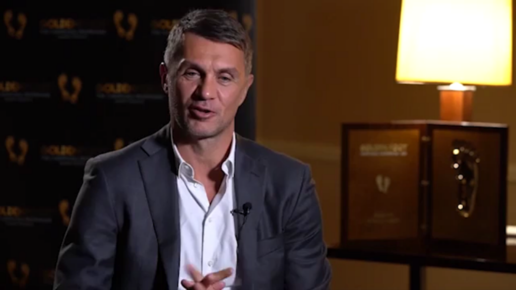 Paolo Maldini al Golden Foot