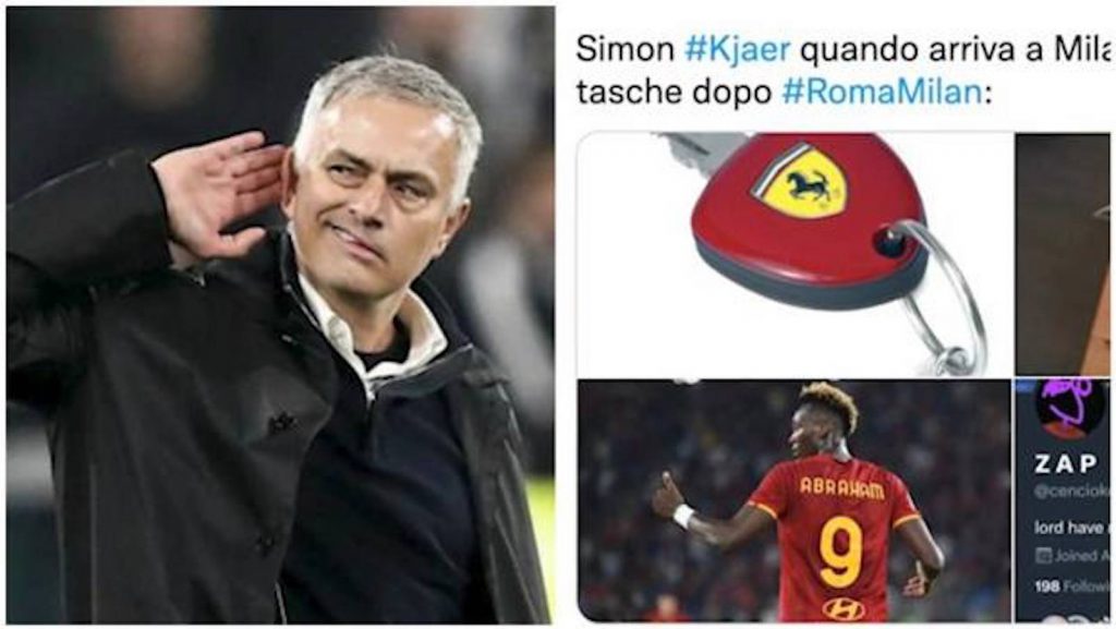 Roma Milan social