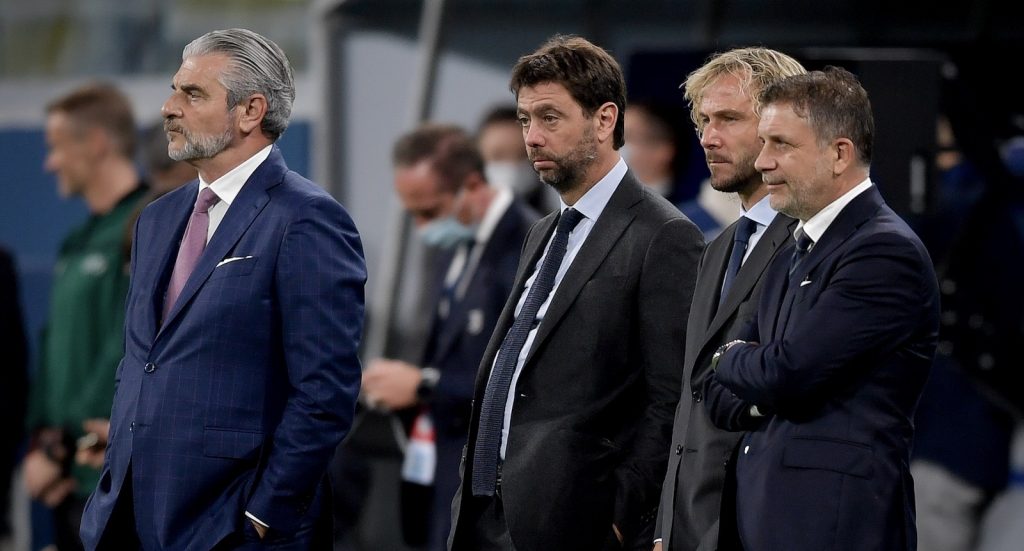 Arrivabene Agnelli Nedved Cherubini Juventus plusvalenze