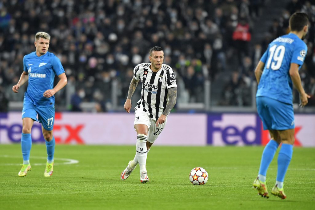 Federico Bernardeschi Juventus-Zenit Champions League 2021-2022