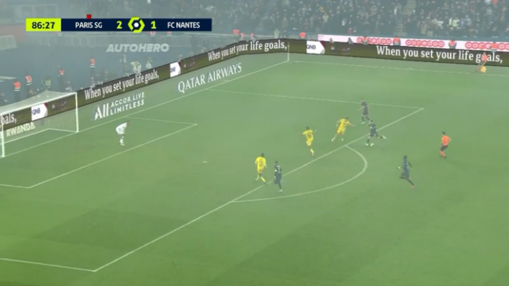 Primo gol di Messi con la maglia del Psg