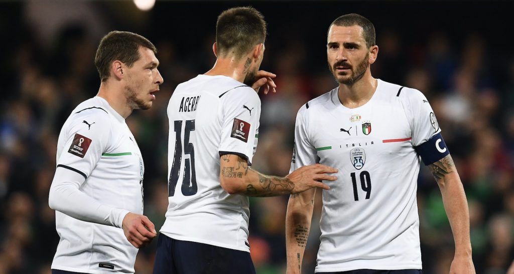 Belotti Acerbi Bonucci Italia
