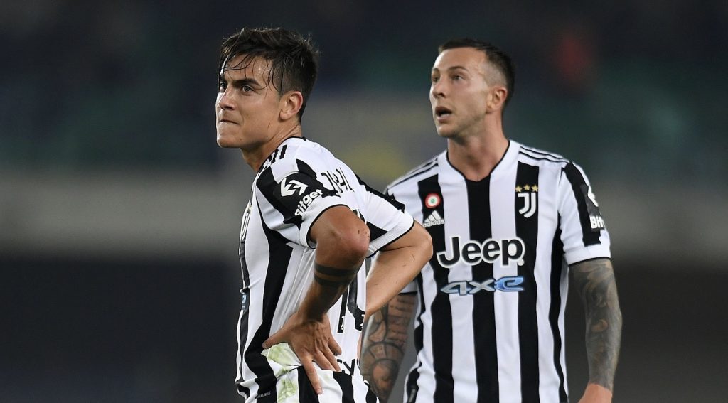 Paulo Dybala Federico Bernardeschi Juventus