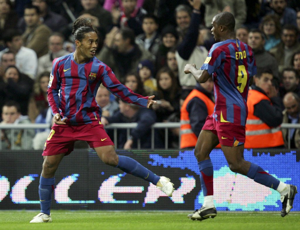Eto'o e Ronaldinho