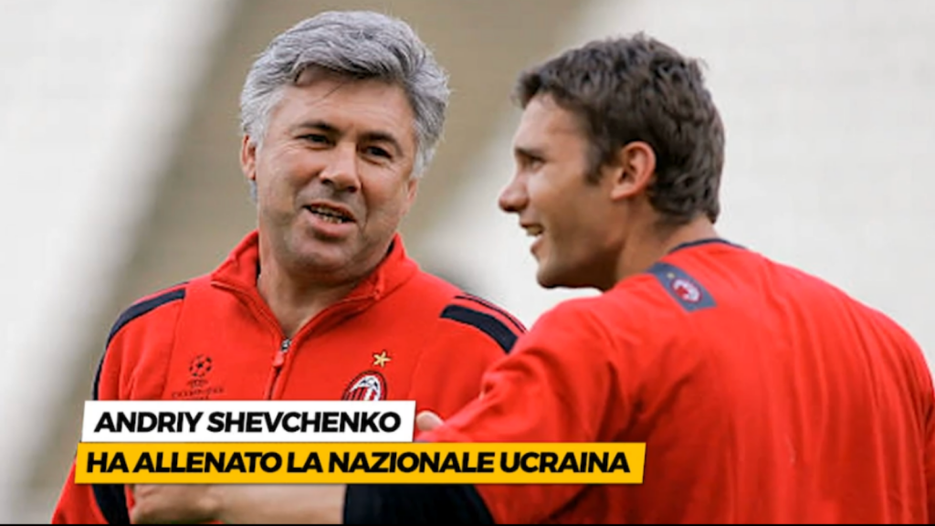 Carlo Ancelotti Andriy Shevchenko