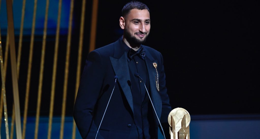 Donnarumma AC Milan PSG Pallone d'Oro 2021