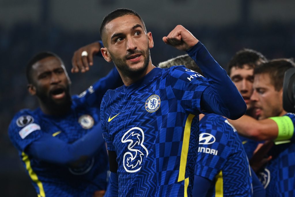 Hakim Ziyech Chelsea Malmö Champions League 2021-2022