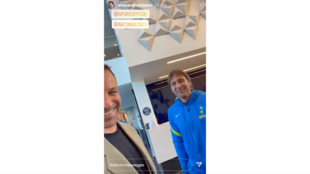 Alessandro Del Piero e Antonio Conte