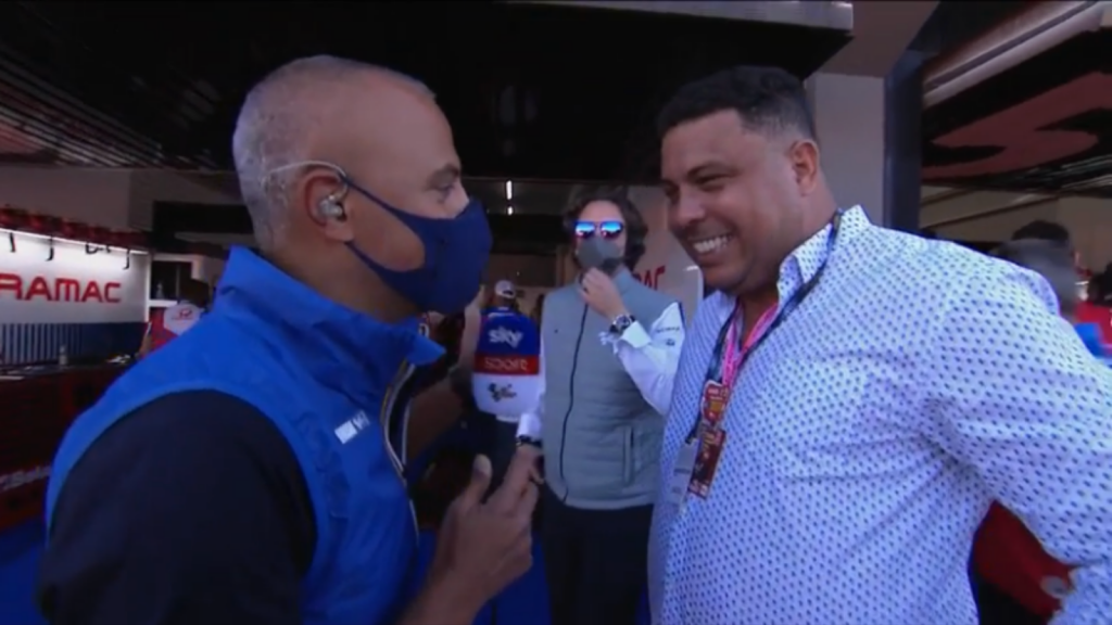 Ronaldo parla di Valentino Rossi