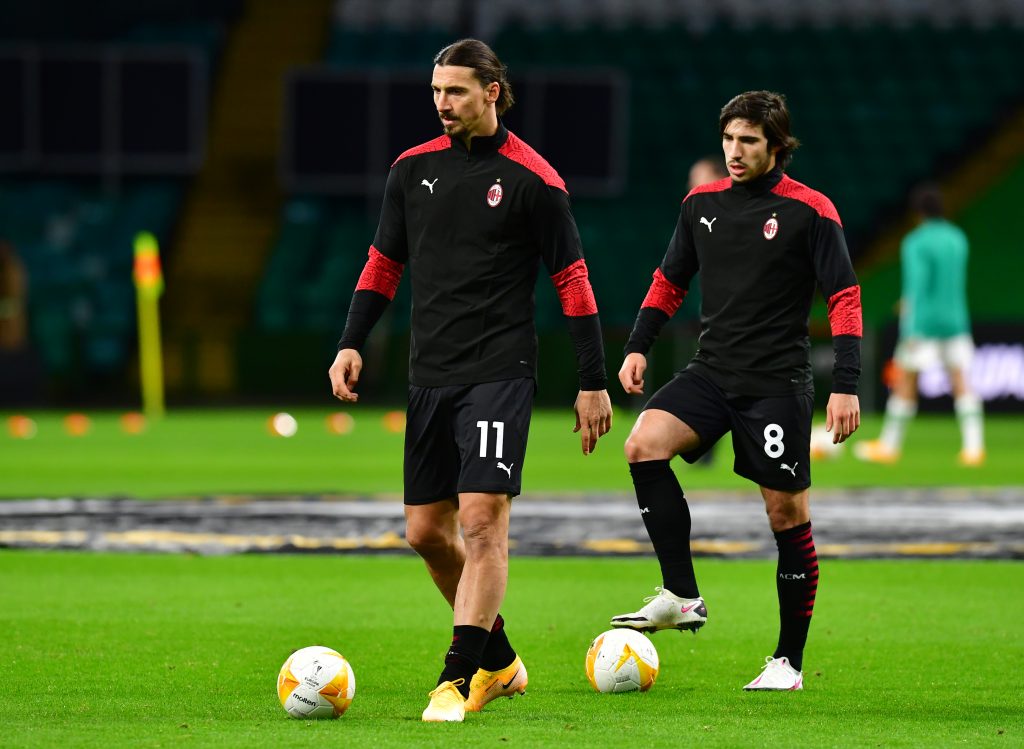 Zlatan Ibrahimović Sandro Tonali