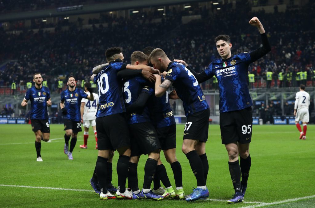 Inter-Cagliari 4-0 Serie A 2021-2022