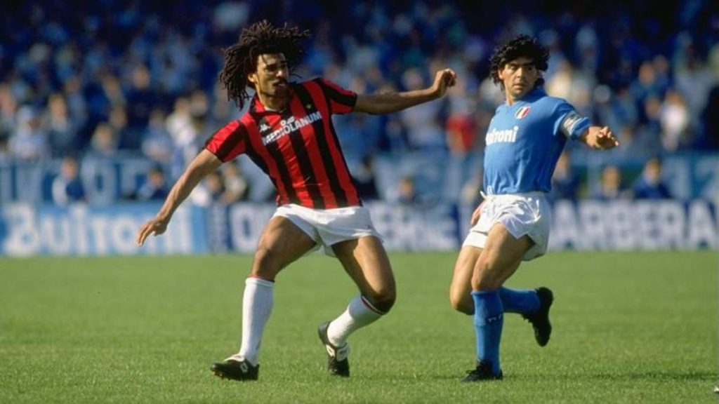 Napoli Milan Gullit Maradona