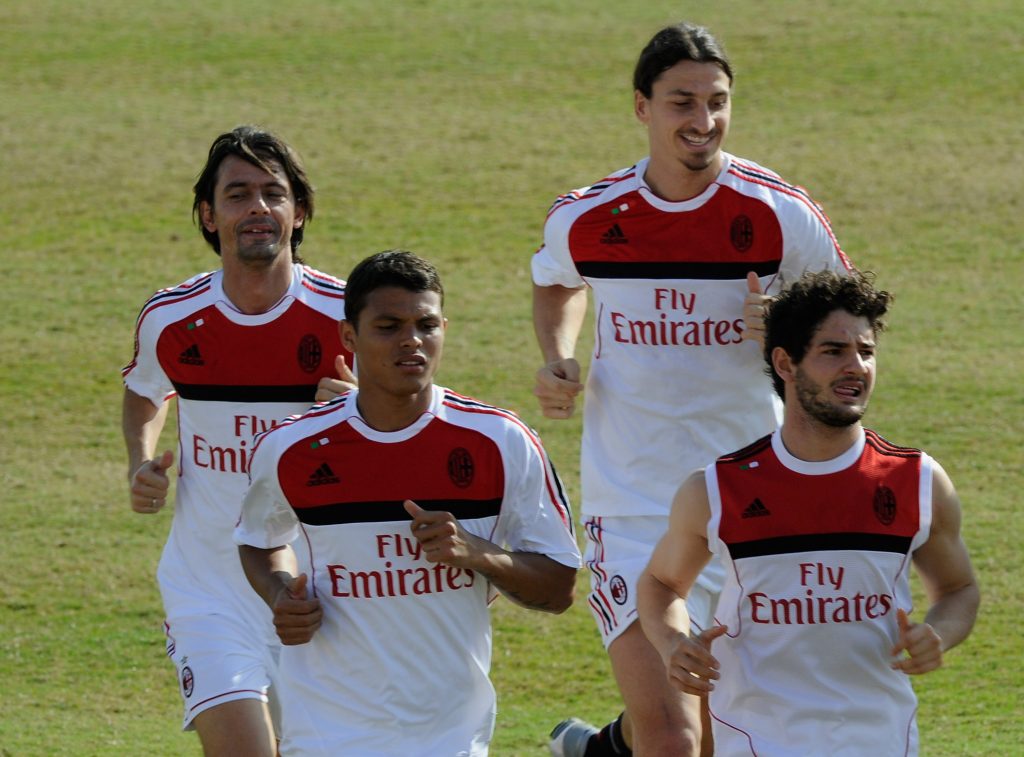 Ibrahimovic, Inzaghi, Pato e Thiago Silva
