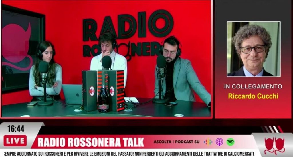 Riccardo Cucchi Radio Rossonera