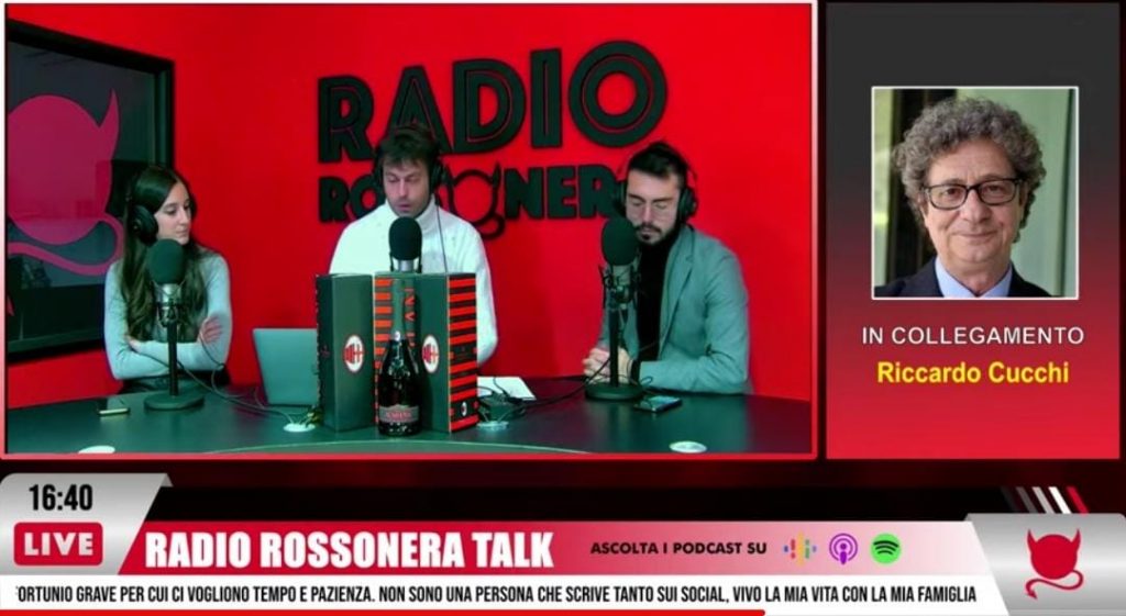 Riccardo Cucchi Radio Rossonera