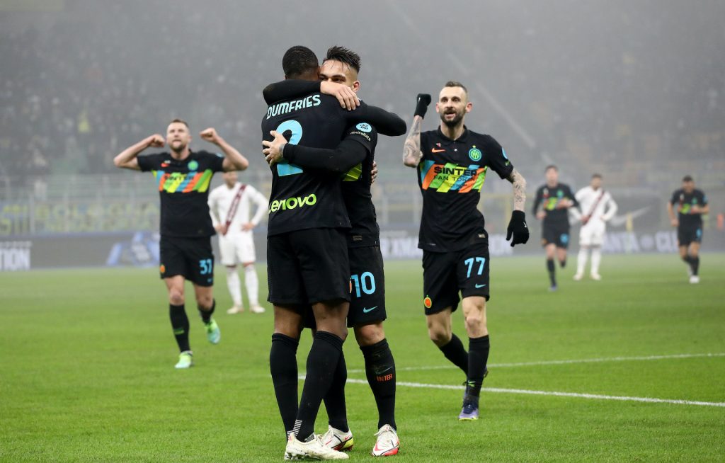 Inter Torino 1-0 Dumfries Serie A 2021-2022