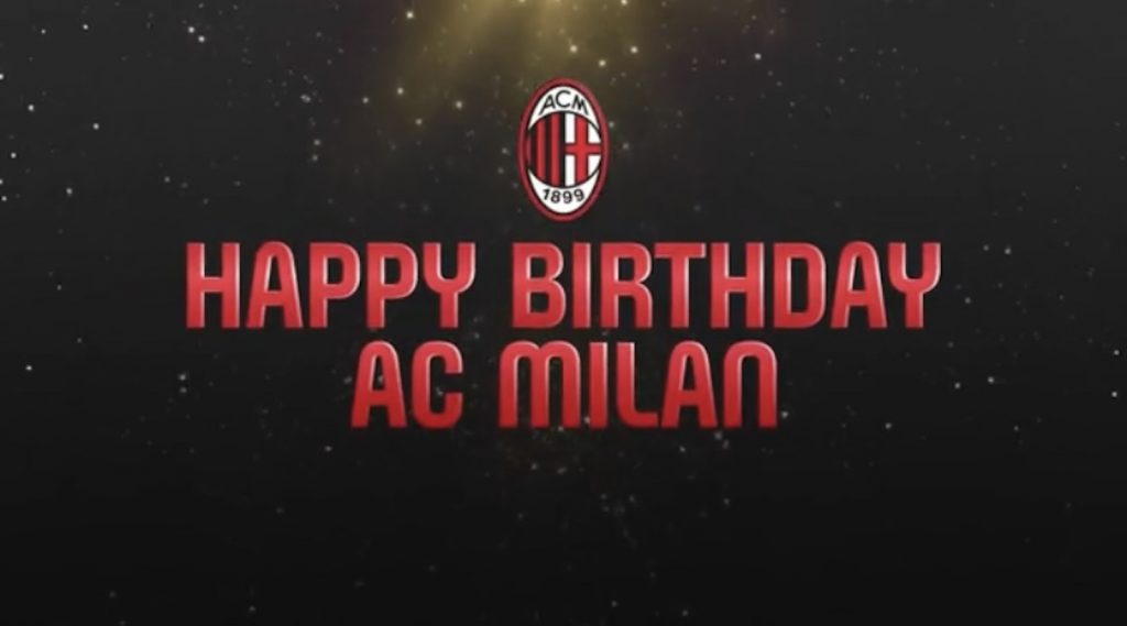 122 anni Milan compleanno auguri