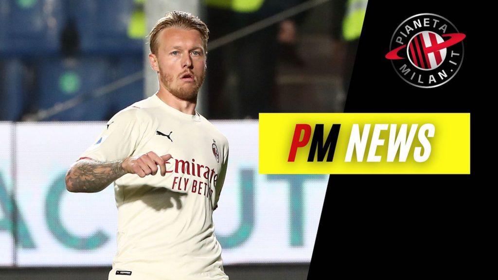 Simon Kjaer AC Milan Genoa-Milan Serie A 2021-2022