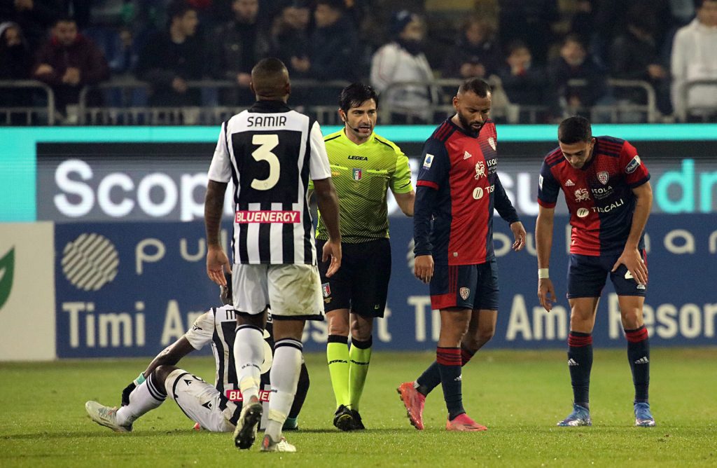 Cagliari-Udinese 0-4 Serie A 2021-2022