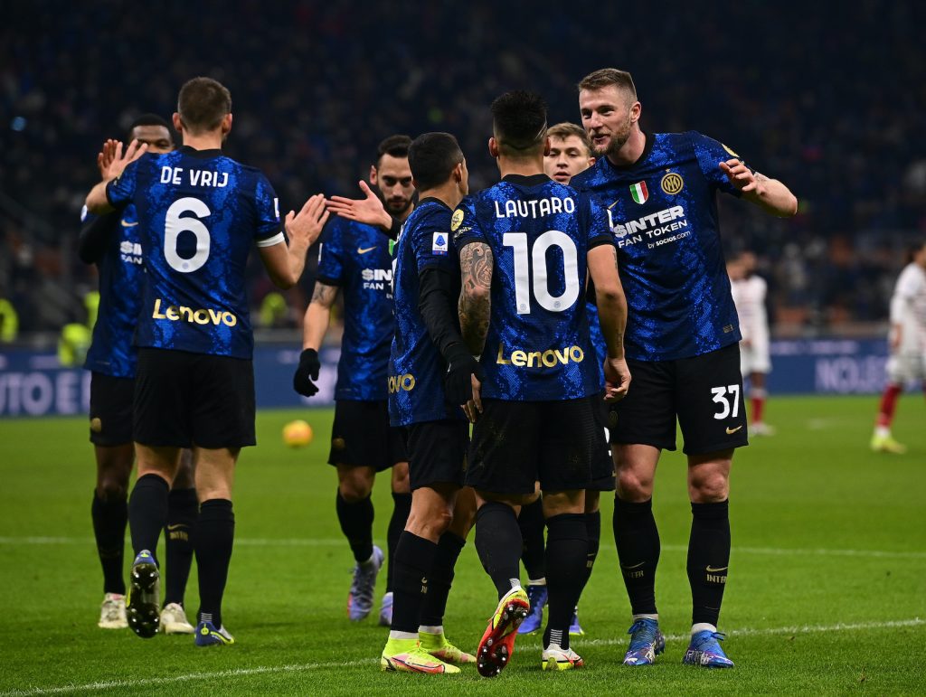 Inter-Cagliari 4-0 Serie A 2021-2022