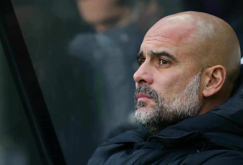 Pep Guardiola Manchester City