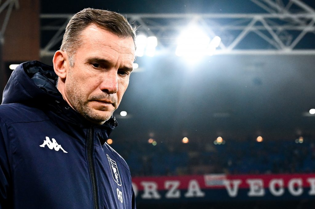 Andriy Shevchenko, allenatore del Genoa (getty images)