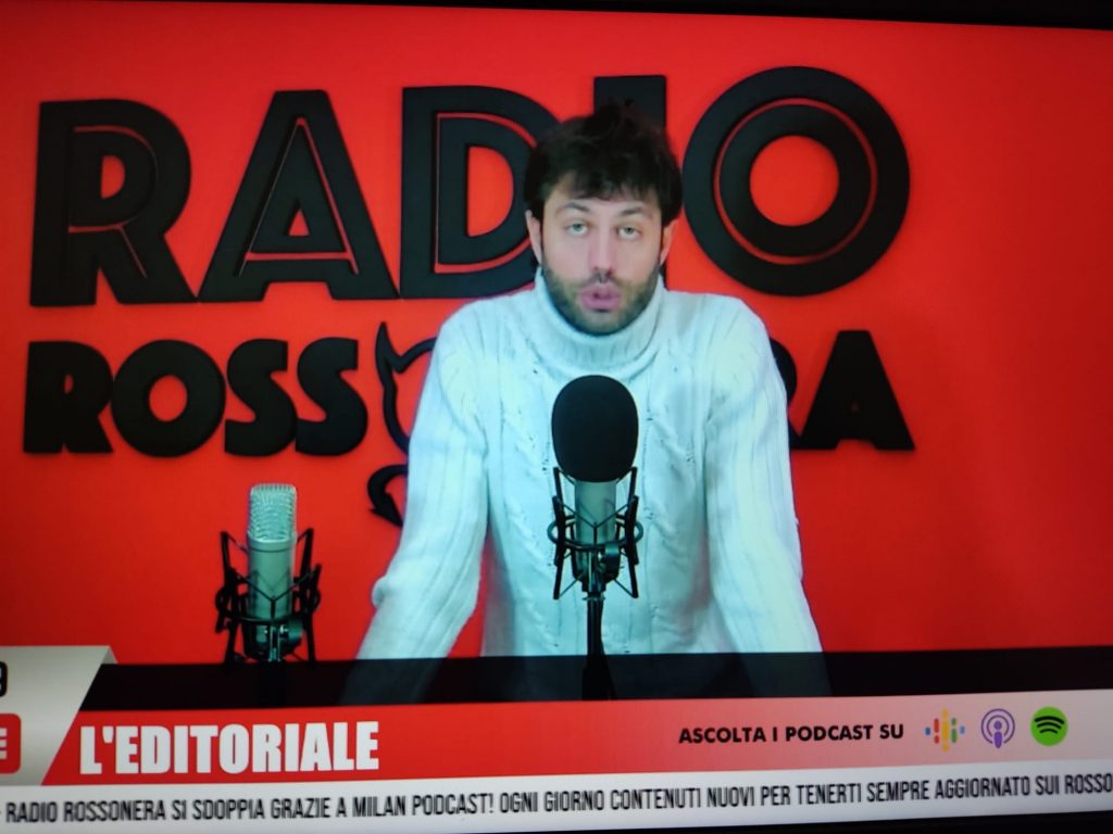 Radio Rossonera screen