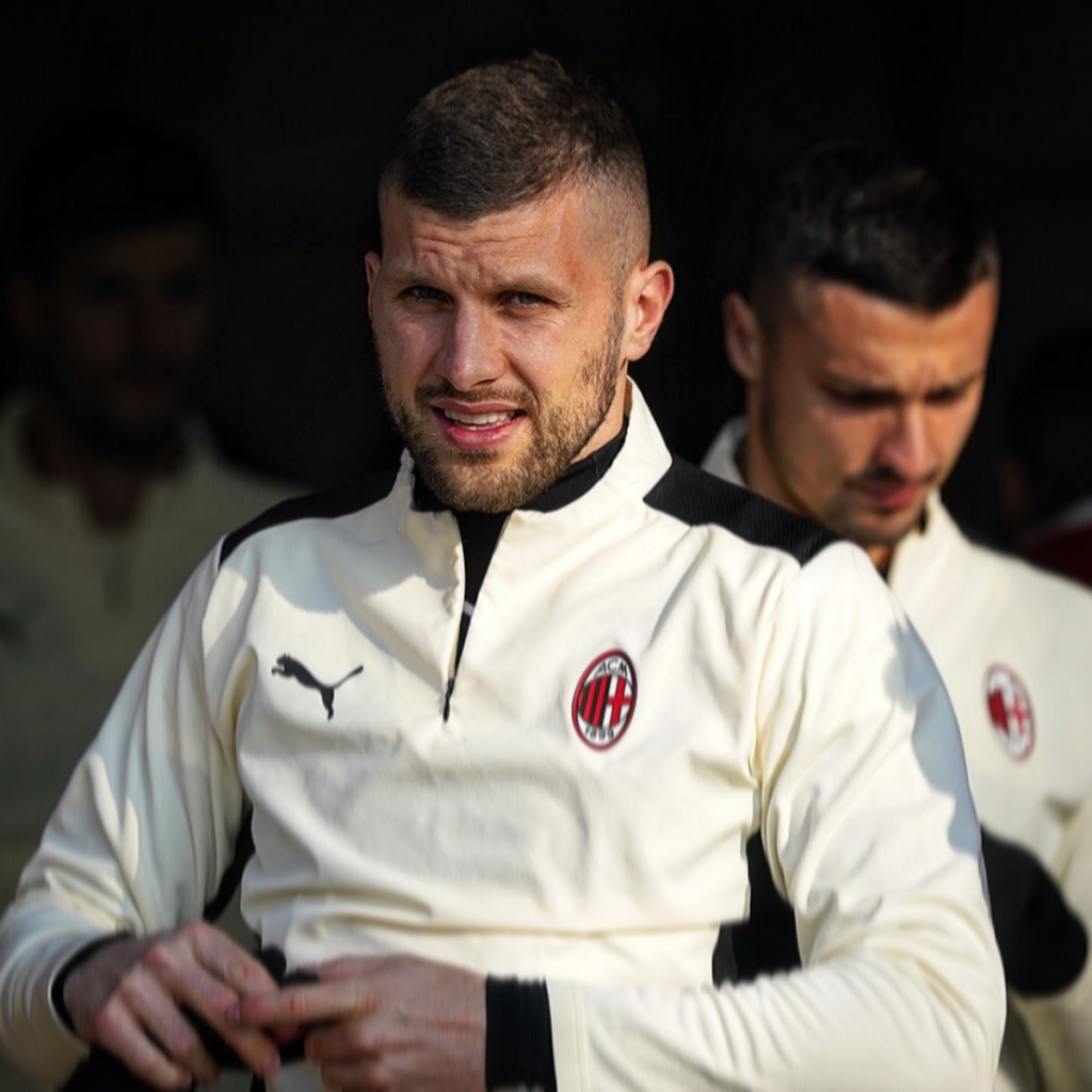Milan Rebic su Instagram AC Milan