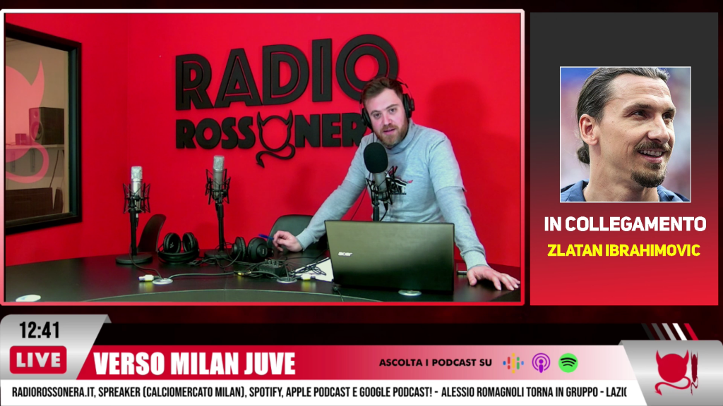 Milan parodia Ibrahimovic e Pioli da Radio Rossonera AC Milan