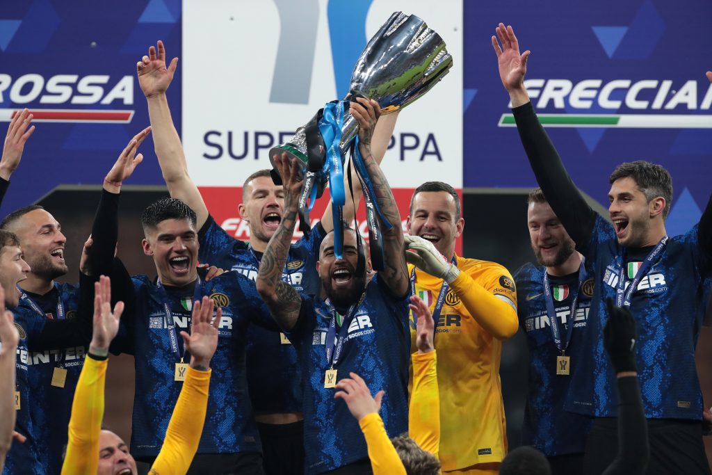 Arturo Vidal, centrocampista dell'Inter (getty images)