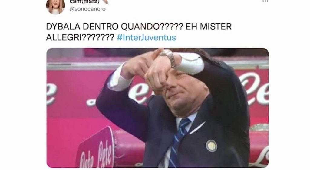 Inter Juventus social