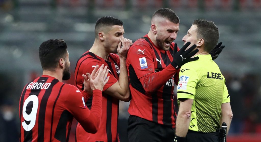 Milan-Spezia Serie A 2021-2022 arbitro Serra