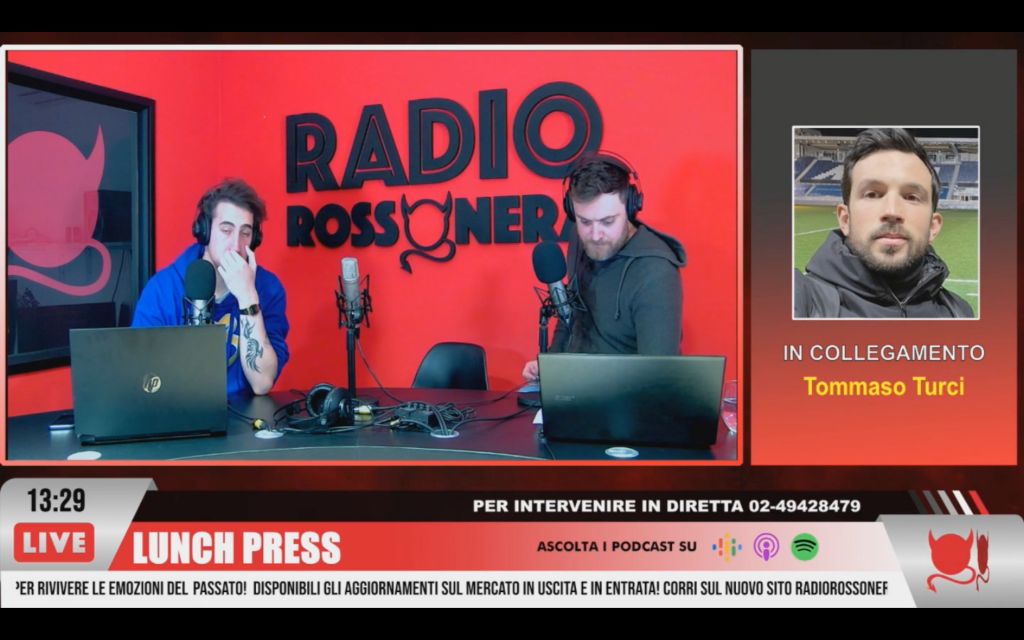 Tommaso Turci su Radio Rossonera | CALCIOMERCATO MILAN