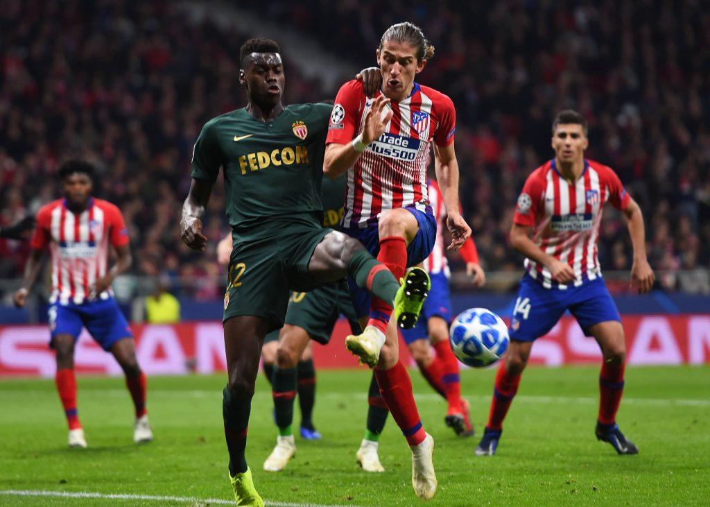 Benoit Badishile, difensore del Monaco che piace al Milan (getty images)