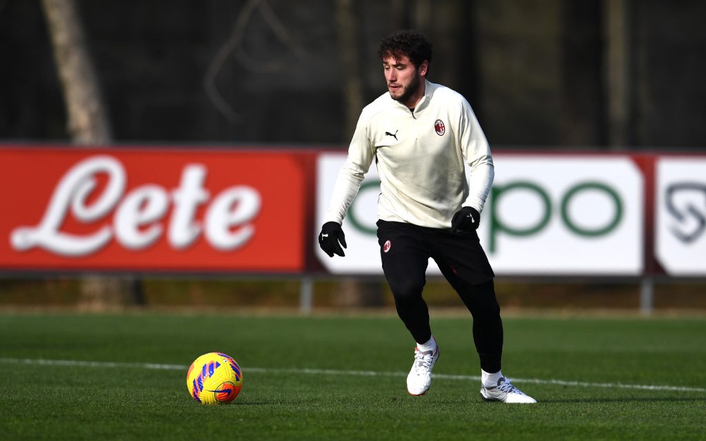 Davide Calabria, terzino del Milan (getty images)