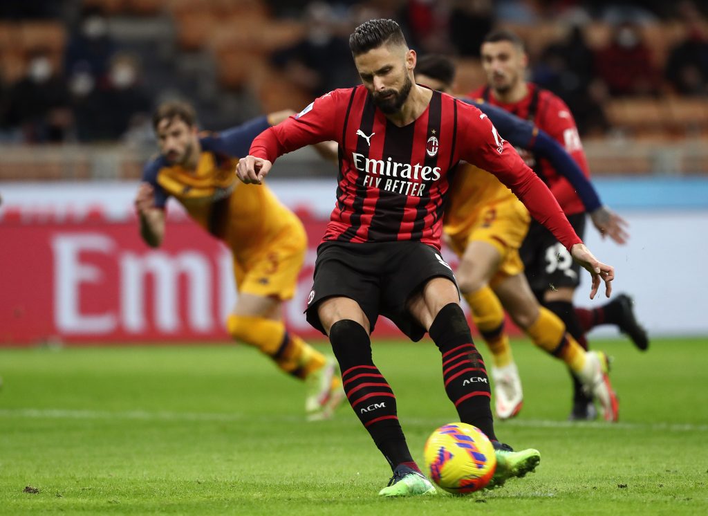 Olivier Giroud Milan Roma