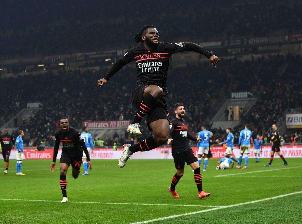 Franck Kessié, centrocampista del Milan (getty images)